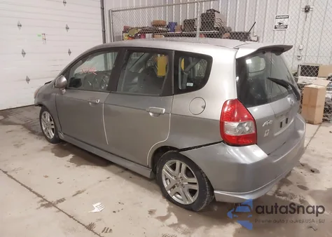 2007 Honda Fit Sport z USA, uszkodzony, nr VIN JHMGD38607S058295